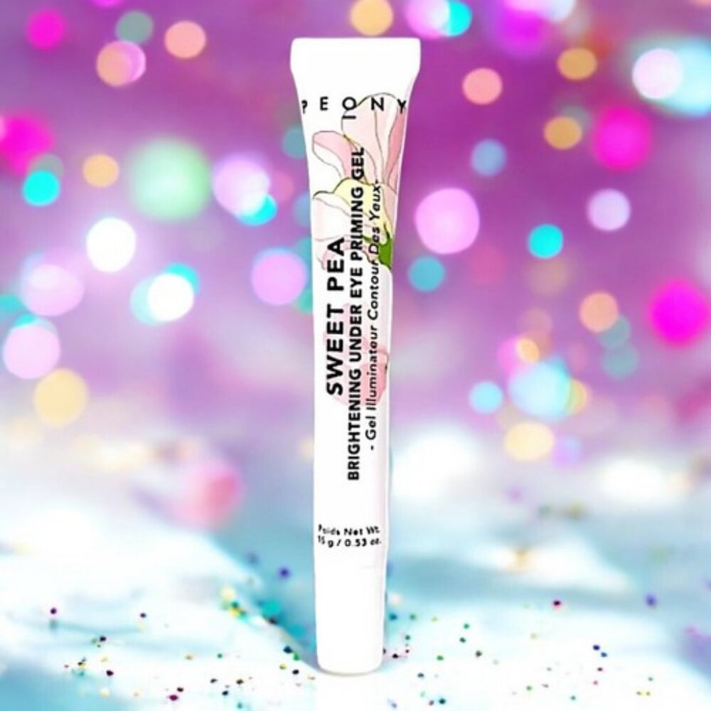 Peony Sweet Pea Brightening Under Eye Priming Gel 0.53 Oz New